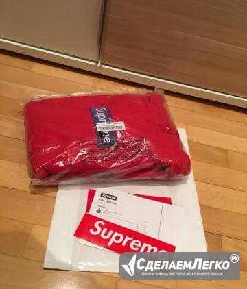 Supreme Box Logo Hoodie Red Москва - изображение 1