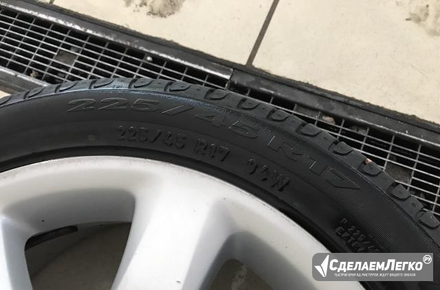 Летние 2 покрышки Pirelli P7 225/45/17 Санкт-Петербург - изображение 1