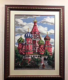 Картина вышита крестиком Томск