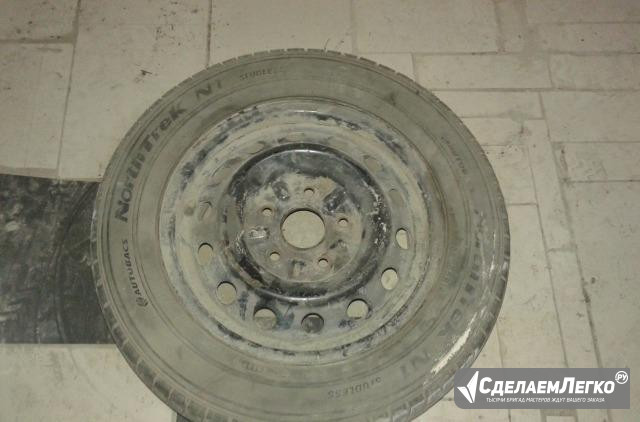 Шина на диске 185/65R 14. 5x114.3 Абакан - изображение 1