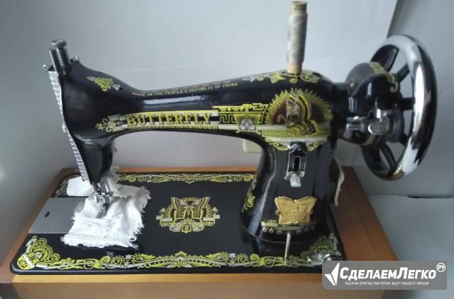 Винтажная швейная машина Butterfly с эл. приводом Санкт-Петербург - изображение 1