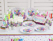 Набор одноразовой посуды для детского дня рождения Абакан