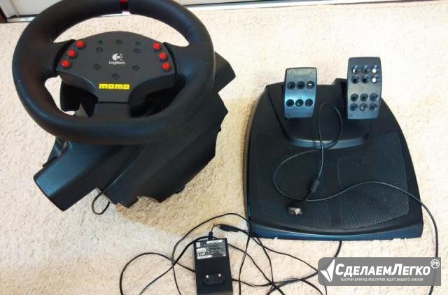 Руль Logitech momo Racing Wheel Северск - изображение 1