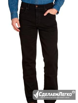 Джинсы Wrangler Texas Black Overdye Гулькевичи - изображение 1