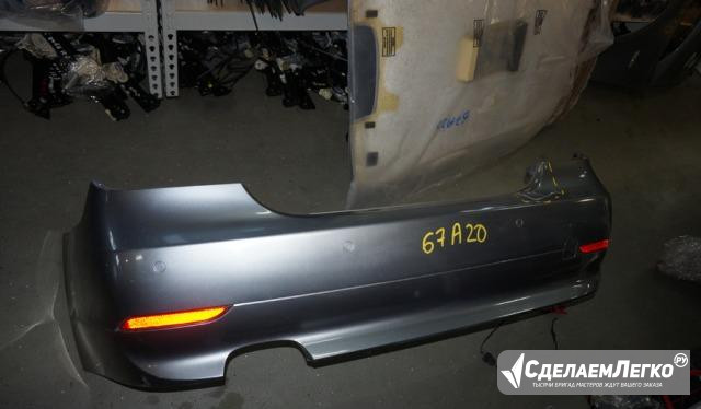 Бампер задний BMW E60 дорест в сборе Москва - изображение 1