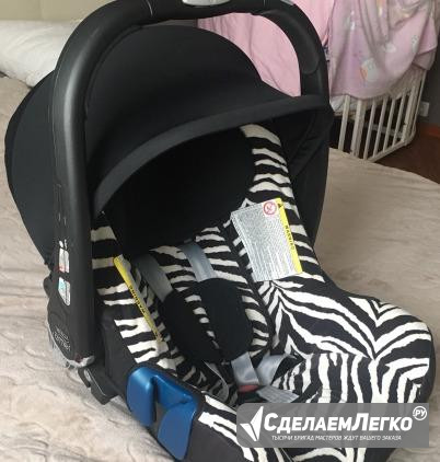 Автокресло Romer Baby-Safe Plus SHR II Smart Zebra Москва - изображение 1