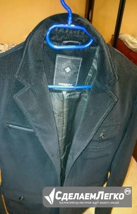 Пиджак вельветовый цвет черный Самара - изображение 1
