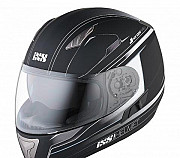 Шлем интеграл IXS HX 1000 Fork черно-белый Челябинск