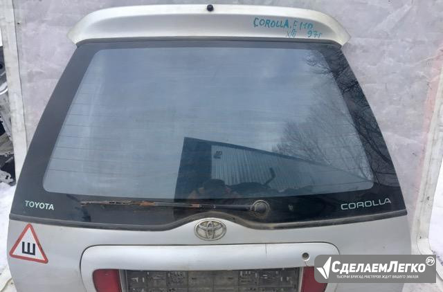 Дверь багажника со стеклом Toyota Corolla E11 1 Санкт-Петербург - изображение 1