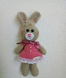 Вязаные игрушки. Вязаная зайка Воронеж