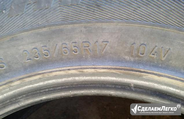 235/65R17 GoodYear Wrangler UltraGrip AZ 6-7 мм Санкт-Петербург - изображение 1