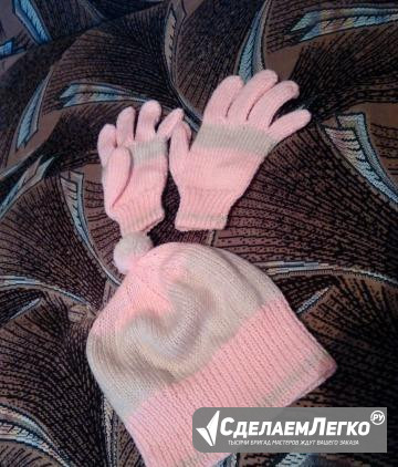 Набор шапка и перчатки Симферополь - изображение 1