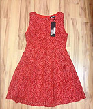 Новое красное платье, размер S (42-44) Калининград