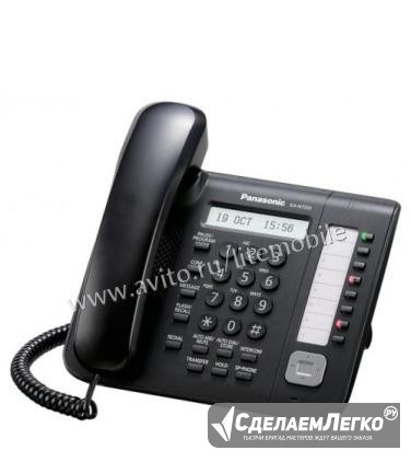 Стационарный телефон IP Panasonic KX-NT551RU-B Санкт-Петербург - изображение 1