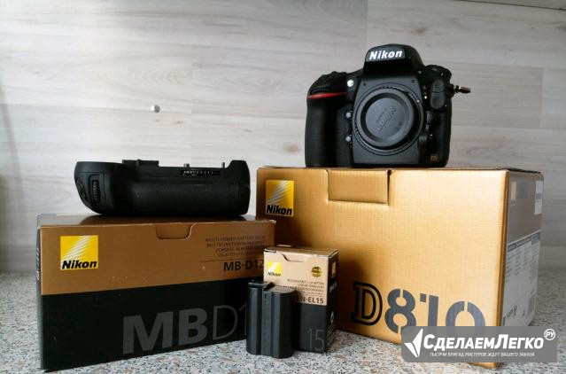 Nikon D810 body + nikon MB-D12 Санкт-Петербург - изображение 1