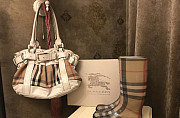 Burberry оригинал сапоги, сумка Москва