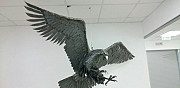 Кованая скульптура орла Новосибирск