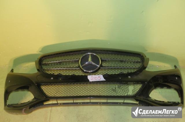 Бампер передний Мерседес W 205 Mercedes w205 C Москва - изображение 1