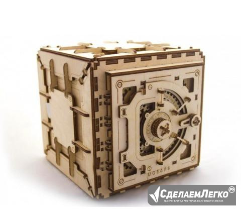 3D Конструктор Ugears Сейф - супер подарок Москва - изображение 1