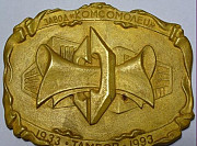 Медаль настольная Завод Комсомолец 60 л. Комсомол Тамбов