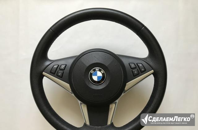Руль BMW 5, 6, 7 er E60, E63, E64, E65, E66 Москва - изображение 1