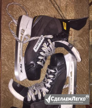 Коньки Bauer supreme pro, 42 размер 8R Москва - изображение 1