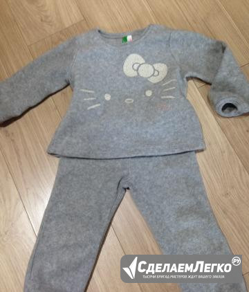 Флисовый костюм benetton р.80 Хабаровск - изображение 1