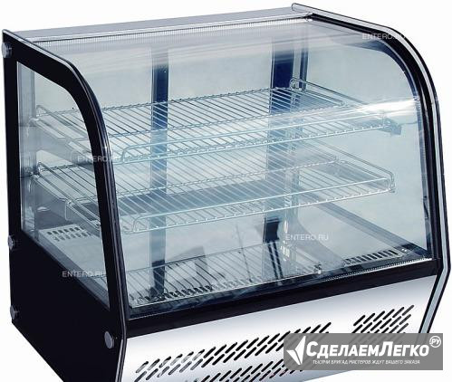 Витрина настольная холодильная Gastrorag HTR120 Москва - изображение 1