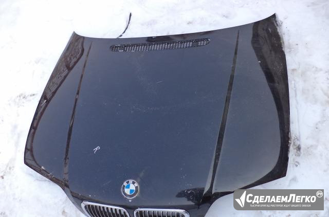 Капот BMW E46 черный дорестайл до 2001 года Москва - изображение 1