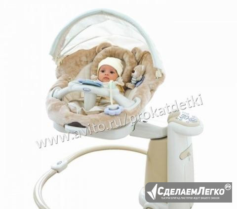 Электронные качели Graco Sweetpeace медвежонок Томск - изображение 1