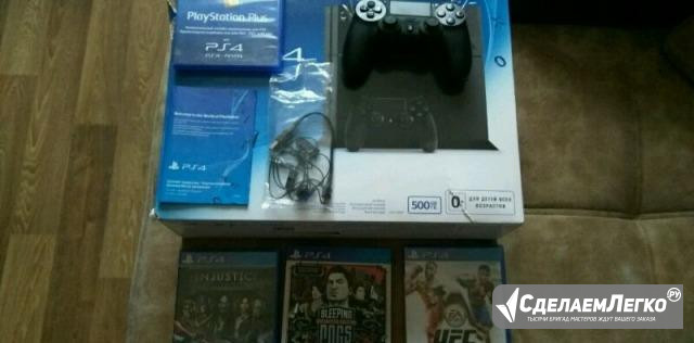 Продам PS4 500GB Дзержинск - изображение 1