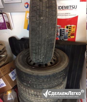 Колёса зима R-14 4*100 Dunlop Graspic Краснодар - изображение 1