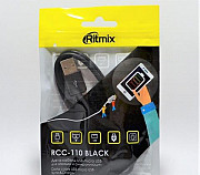 Кабель Micro USB - USB 2.0 "Ritmix" RCC-110 1м Москва