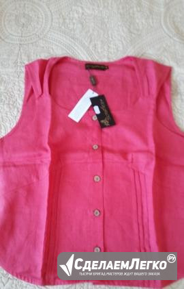 Продам новую льняную блузку р. 54 Коркино - изображение 1