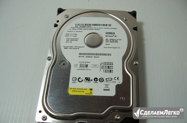 Жесткий диск 80Gb IDE Воронеж - изображение 1