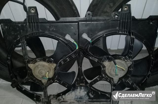Диффузор радиатора двойной с вентиляторами Nissan Омск - изображение 1