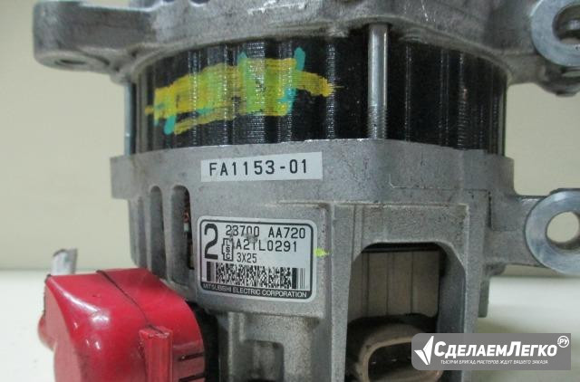 Генератор, Subaru Impreza GP8 FB20 A2TL0291 Москва - изображение 1