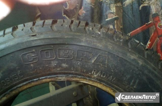 Резина б/у cobra 195/70 R 15C Пермь - изображение 1