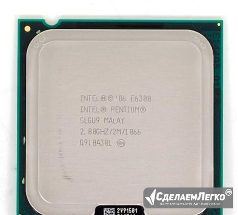 Процессор Intel core2duo e6300 и celeron 430 Отрадная - изображение 1