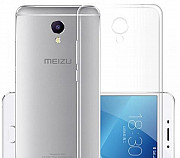 Чехол силикон для Meizu M5 Note прозрачный Новосибирск