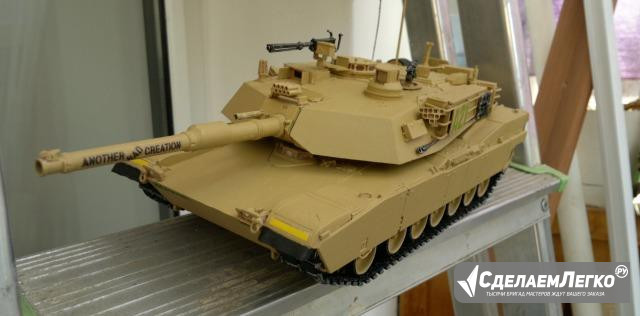 Сборная модель - Танк Абрамс М1А2 1/35 Звезда Уфа - изображение 1
