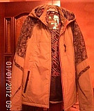 Куртка новая осень-весна с капюшоном на сентипоне Благовещенск