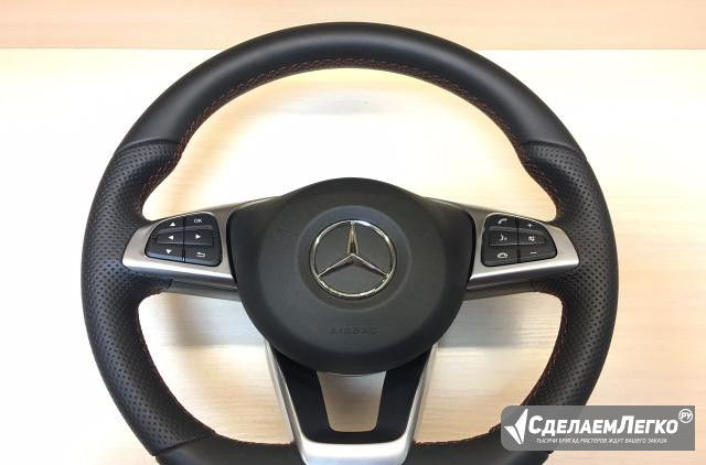 AMG руль Мерседес A B, CLA, GLA, CLS, GLE, E class Москва - изображение 1