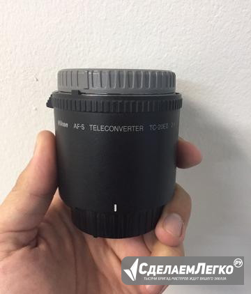 Продам Nikon af-s teleconverter tc-20eII 2x Улан-Удэ - изображение 1