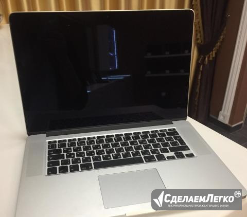 Новый macbook pro retina 15 i7 на гарантии 16гбозу Новосибирск - изображение 1