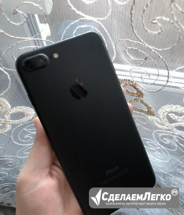 iPhone 7 Plus 128gb черный, идеальное состояние Барнаул - изображение 1