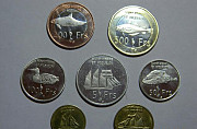Франция. Набор монет Сен-Пьер и Микелон Омск