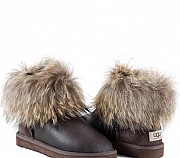 Uggi Fur Fox обливные коричневые (36-40) Москва