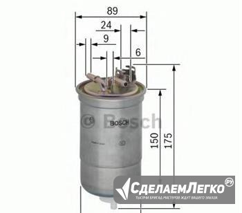 0450906267 Bosch топливный фильтр Шахты - изображение 1