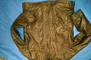 Кожаная коричневая куртка Волгоград